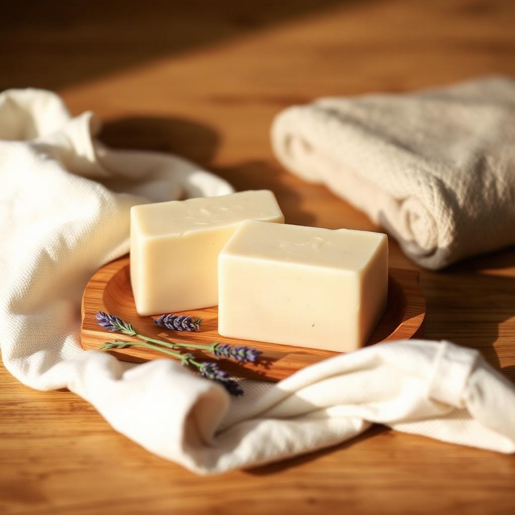 Cold-Process Lavender Soap (2 bars)